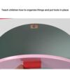 JW-YZWJ Children's Simulation Wooden Kitchen Kitchen Utensils Gas Stove Cognitive Early Education - Image 7