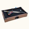 FZYE 20 Inch Wooden Billiard Table, Mini Indoor Table Sport Game Set, Miniature Game, Family Fun - Image 2