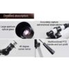 Gerrit Kids Astronomical Telescope,70mm Aperture 400mm Astronomical Refractor Telescope, - Image 3