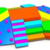 DCM RBW TOYS Children soft play gym toys game 1set Size 270x210x60cm - Image 2