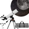 Gerrit Telescope, Astronomical Telescope for Kids Adults, 80mm Aperture 500mm Focal Length 3X - Image 2