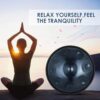 STORYSUNG Handpan Drum 9 Notes 22 Inches Tongue Drum Mandala Tank Drum Steel Percussion Drum - Image 6