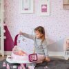 Smoby - Baby Nurse Electronic Nursery With Doll and 24 Accessories, Pink - Image 7