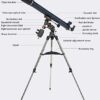 Astronomical Telescope - Equatorial Mount,Profession 90mm Refractor Telescope for Beginners,1000mm - Image 6