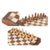 ksamwjf Board Game Set, Magnetic Glass Chess, Classic Chess Set, With Wooden Chess Board ＆ Pieces - Image 3