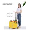 Shopping Cart Folding Shopping Cart Trolley Shopping Cart Small Cart Home Trolley Car Supermarket - Image 9
