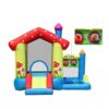 WRJY Kids Bouncy Castle Home Toy House Amusement Park Small Trampoline Naughty Castle Water Slide - Image 5