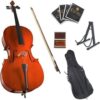 Cecilio - Full Size Cellos for Kids & Adults with Bow, Case and Stringsac - Image 2