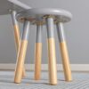 ACEssentials Beech Wood Dipped Kids Table and Stools, 18.9" x 31.4" x 23.6", Gray (3 Piece Set) - Image 13