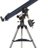 Astronomical Telescope - Equatorial Mount,Profession 90mm Refractor Telescope for Beginners,1000mm - Image 2