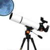 Telescope for Astronomy Beginners, Portable 80Mm Refractor Travel Telescope for Camping, Great for - Image 2