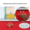 JW-YZWJ Children's Simulation Wooden Kitchen Kitchen Utensils Gas Stove Cognitive Early Education - Image 4