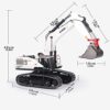 1/14 Remote Control Truck RC Excavator Toy 22 Channel 4 In 1 Claw Drill Metal Shovel Real Hydraulic - Image 7