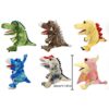 Dinosaur Hand Puppets, Wild Animal Head Puppet Toy Set for Kids Baby, Soft Plush Animal Puppet for - Image 5