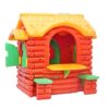 Ideal Trading Kids Orange Candy Playhouse Toddlers Playhouse Indoor Outdoor Villa Backyard Play - Image 4