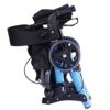 MYIME Lightweight Aluminium Folding Rollator, 2-in-1 Shopping Cart and Transit Chair withHeight - Image 6