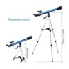 Telescopes for Adults Space Telescopes for Astronomy Kit for Kids 700/60mm HD Refractor Outdoor - Image 6