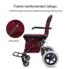 QIVGXBO Leunlee Walker For Seniors Rollator Foldable Mobility Walking Aid,Four-wheeled Walker With - Image 6