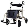 QIVGXBO Leunlee Walker Walker, Folding Walker For Seniors With Durable Aluminum Frame Supports - Image 2