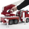 Bruder Scania R-Series Fire Engine Slewing Ladder, Water Pump and Lights and Sounds Module - Image 10