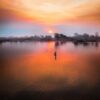 Sunset over the Lake - 15000 Piece Wooden Jigsaw Puzzle - Home Decor Family Game Gift - Image 2