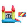 WRJY Kids Bouncy Castle Home Toy House Amusement Park Small Trampoline Naughty Castle Water Slide - Image 4