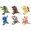 Dinosaur Hand Puppets, Wild Animal Head Puppet Toy Set for Kids Baby, Soft Plush Animal Puppet for - Image 9