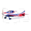 RC Airplane 2.4Ghz 4-CH With Vertical Takeoff Stunt Airplane Parkflyer Remote Control Plane RTF With - Image 7