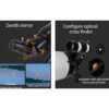Telescope for Beginners Adults Kids, 80 Mm Aperture 400mm Astronomy Telescope with Adjustable Tripod - Image 5