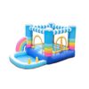 Inflatable Bouncy Castle Inflatable Castle Indoor And Outdoor Children'S Trampoline Slide Rainbow - Image 2
