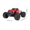 1/10 RC Cars 4WD Remote Control Truck 80+KM/H High Speed Brushless Motor Driven，2.4Ghz All Terrain - Image 7