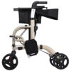 QIVGXBO Leunlee Walker Walker, Folding Walker For Seniors With Durable Aluminum Frame Supports - Image 7