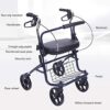 QIVGXBO Leunlee Rollator Walker, Walking Aids Foldable, Heavy Duty Shopping Cart With Seat, Drive - Image 7