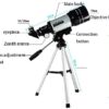 VejiA Telescope Astronomical telescope, powerful high-resolution astronomical telescope, suitable - Image 9