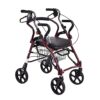 QIVGXBO Leunlee Walker For Seniors Rollator Rollator Adjustable Rolling Walker With Seat For Elderly - Image 2