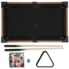 FZYE 20 Inch Wooden Billiard Table, Mini Indoor Table Sport Game Set, Miniature Game, Family Fun - Image 7