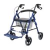 Leunlee Elder People Walker/Folding Portable Walker/with Brake/Seniors Four Rounds Driving Vehicles - Image 2