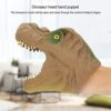 Dinosaur Hand Puppet, Dinosaur Head Hand Puppet Kids Parents Interactive Stories Role Play - Image 5