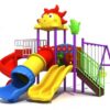 RBWTOYS Swings, Double Slides, Round S - Slide & Tube Slide Play Toys Set For Kids - 600x400x340cm - Image 3
