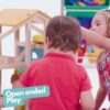 PIDOKO KIDS Skylar Wooden Dollhouse - Includes 20 Pcs Furniture Accessories, 5 Family Dolls and a - Image 4