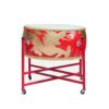 KAFELE Chinese Drum Set with Drum Stand Stamped Dragon Pattern Cowhide Drums Wei Feng Gong Drums - Image 2
