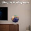 BGSFF World Globe,360° Rotation Globe Constellation (Dia 32cm) Educational Geographic Modern Desktop - Image 10