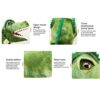 Dinosaur Hand Puppets, Wild Animal Head Puppet Toy Set for Kids Baby, Soft Plush Animal Puppet for - Image 6