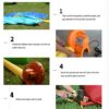 WRJY Bouncy Castle Children's Bouncy Castle Household Slide Trampoline Jumping Square Toy Park Water - Image 6