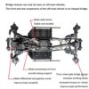 1:10 Scale Beginner RC Truck, 4WD High Speed All Terrains RC Car Off Road Waterproof RC Buggy Toys - Image 5