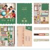 3D Mini Book House Wooden Puzzle Doll House Bookcase Insert Decoration Miniature Bookends Kit - Image 5