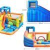 WRJY Kid Children s Inflatable Castles Children s Slide Large Children s Boy and Girl Toys Indoor - Image 7