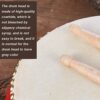 KAFELE Traditional Chinese Red Drum War Drum Cowhide Drum Big Drum Hall Drum Flat Drum Ethnic Drum - Image 5