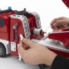 Bruder Scania R-Series Fire Engine Slewing Ladder, Water Pump and Lights and Sounds Module - Image 4