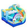 Doctor Dolphin Inflatable Bounce House for Kids Unicorn Bouncy House with Blower Toddle Bouncy - Image 2